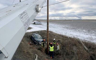 Rapid Response: Replacing a Damaged Utility Pole After an Emergency